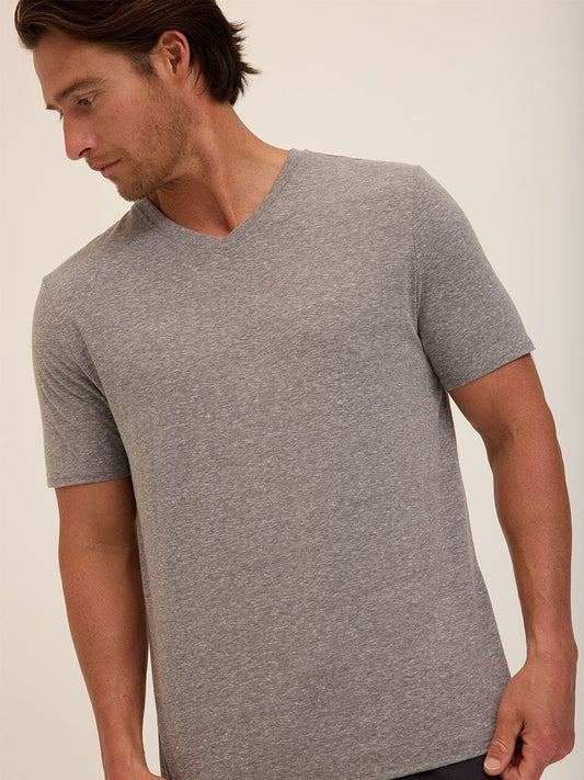 Everyday Triblend Jersey V-Neck tee