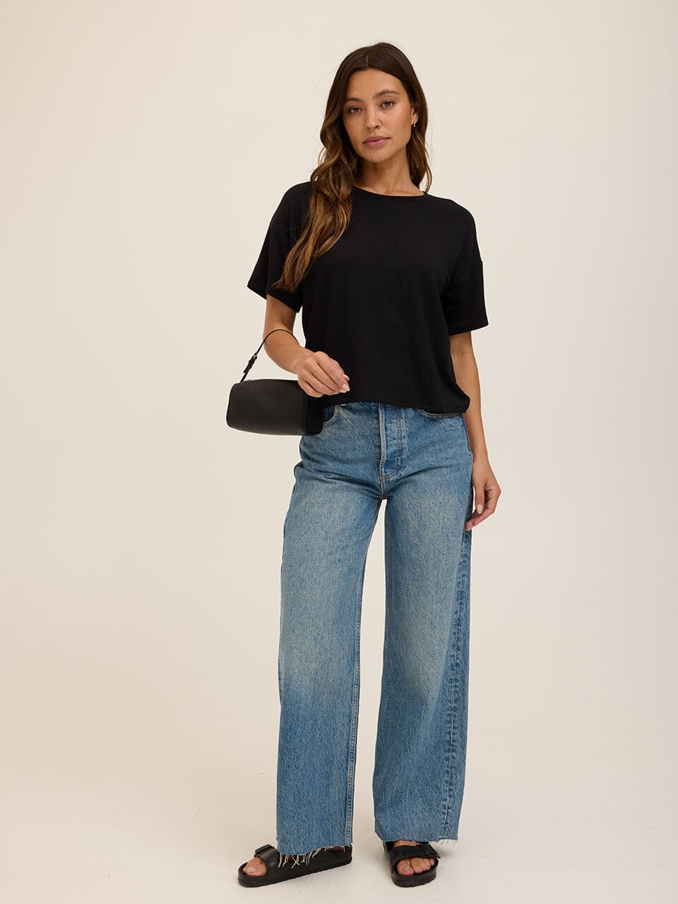 Core Modal Terry Crew Neck Tee