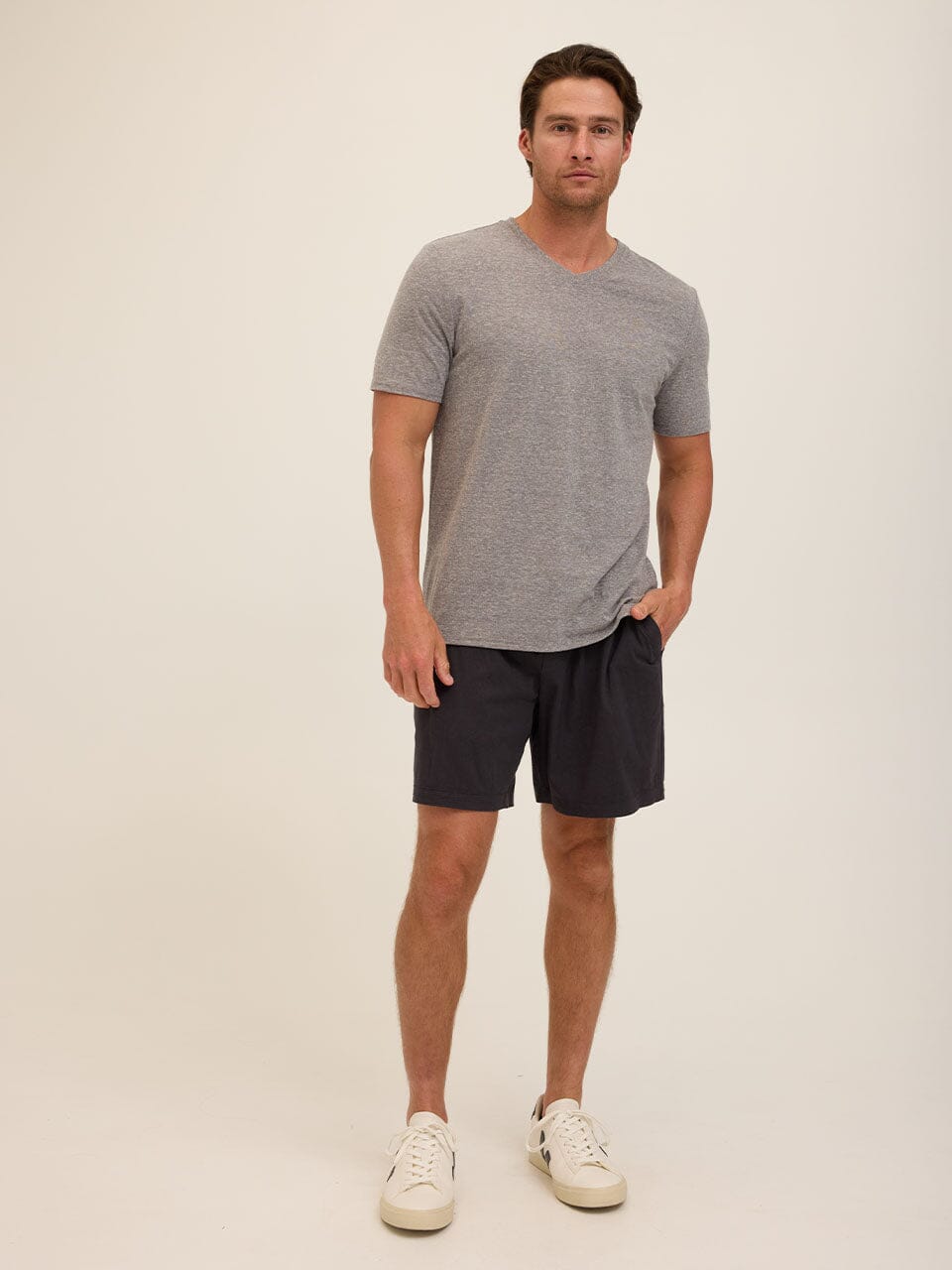 Men's Core Triblend Jersey V-Neck Tee