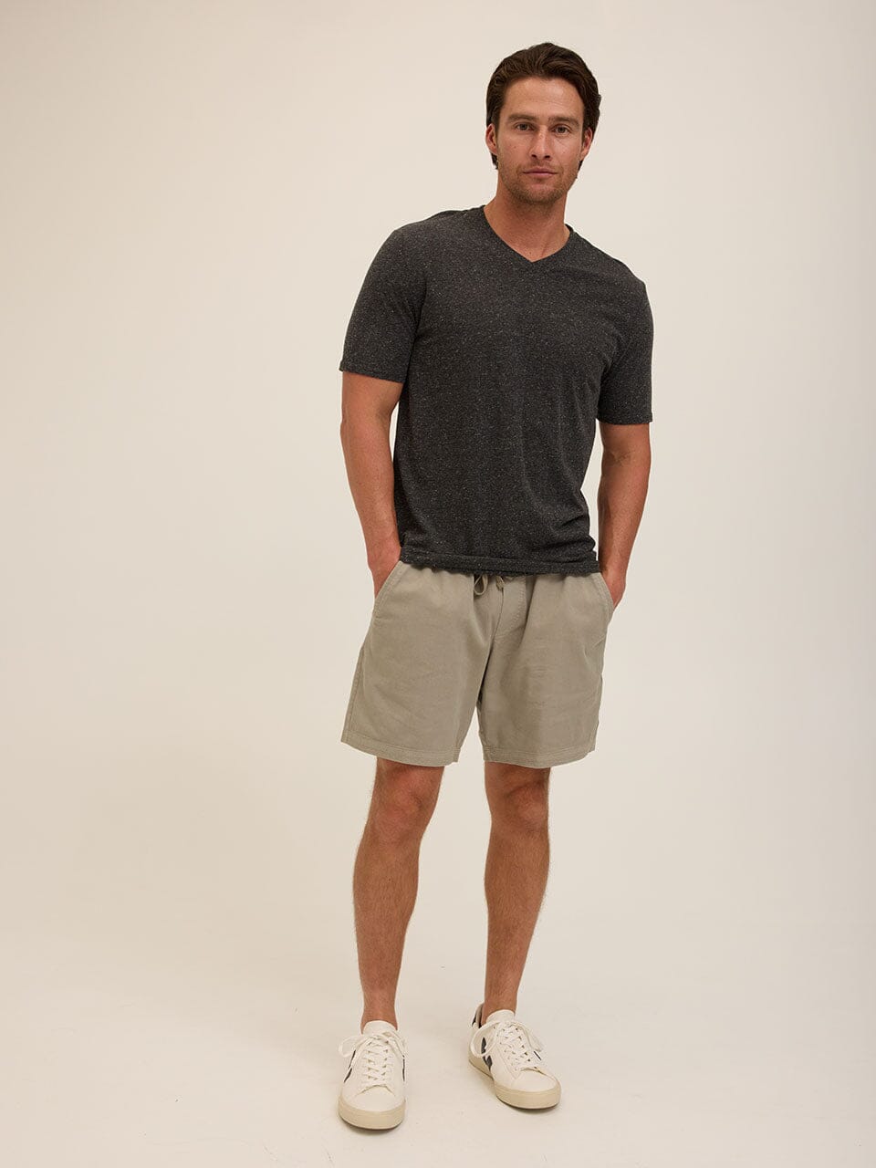 Men's Core Triblend Jersey V-Neck Tee