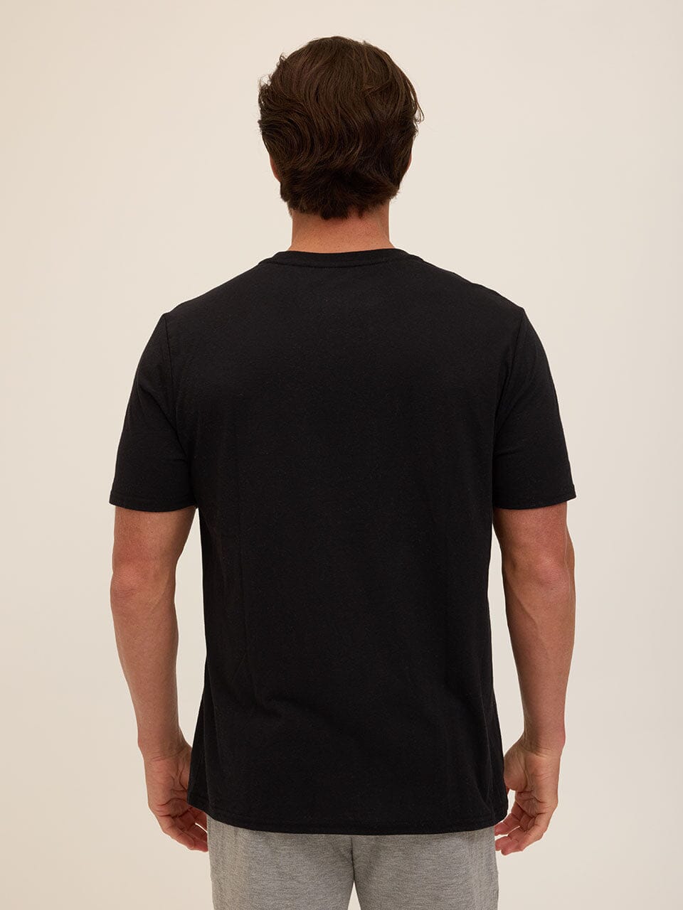 Men's Core Triblend Jersey Crew Neck Tee
