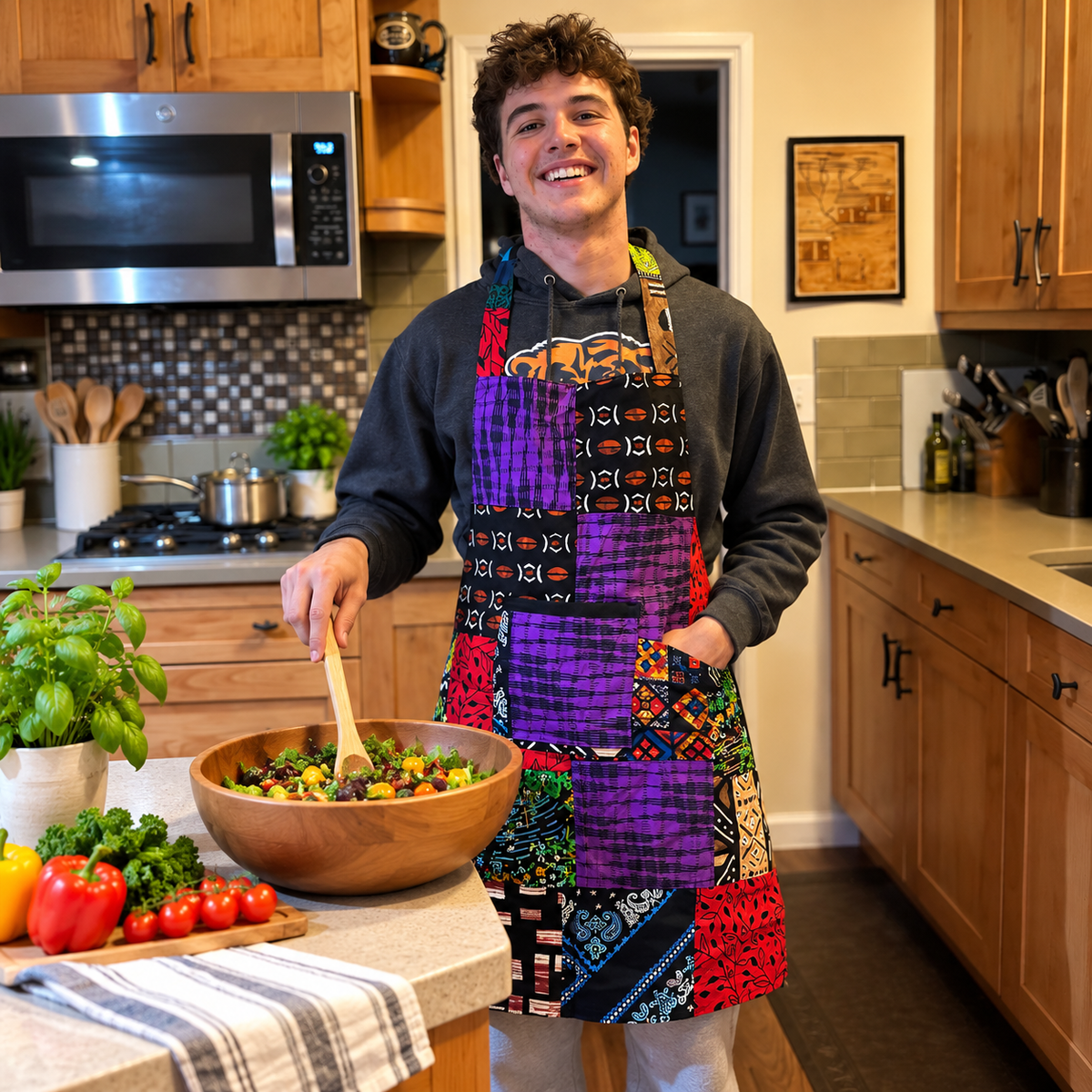 Ugandan Patchwork Apron