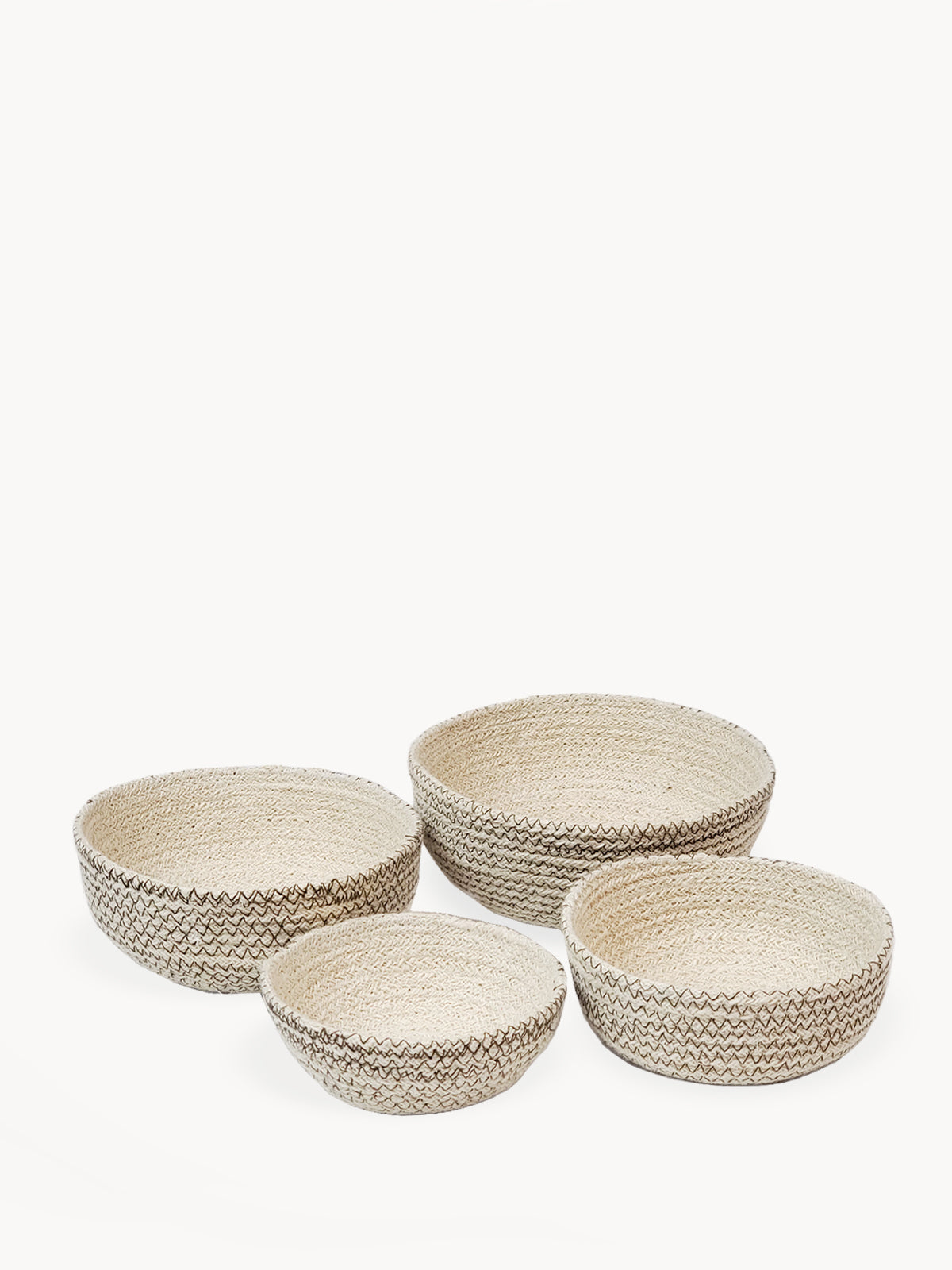 Amari Round Bowl - Brown (Set of 4)
