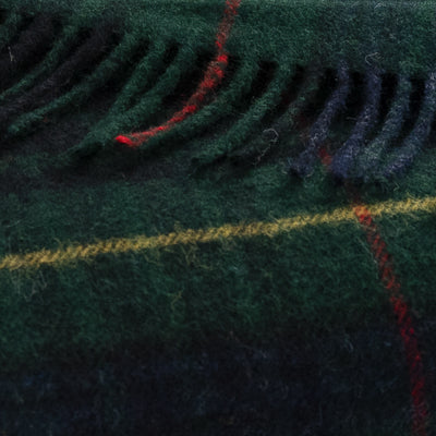 Highland Tweeds Shetland Lambswool Throw - Hunting Stewart