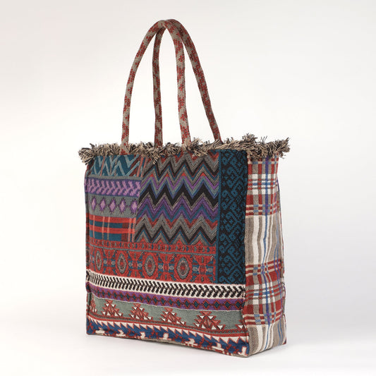 Eminent Jacquard Bag - Purple