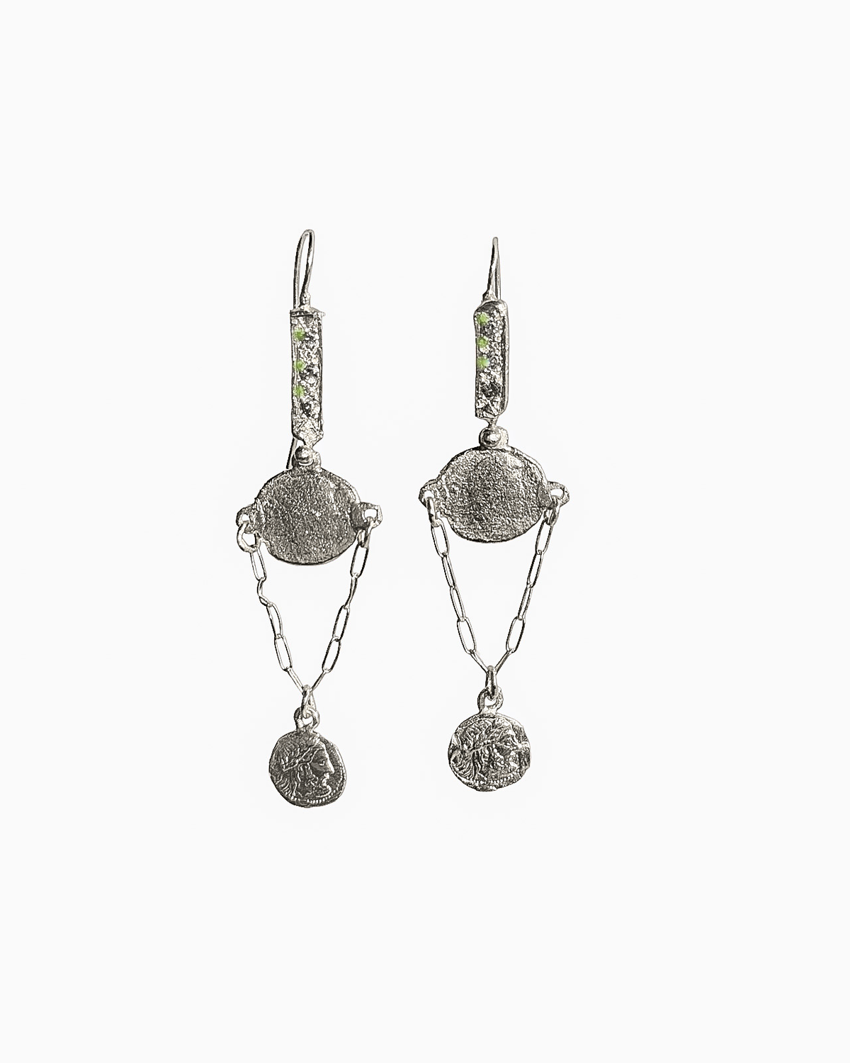 Evening Olivine Earrings