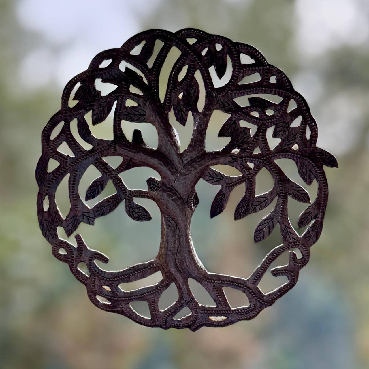Small Tree of Life Ornaments Wall Sculpture
