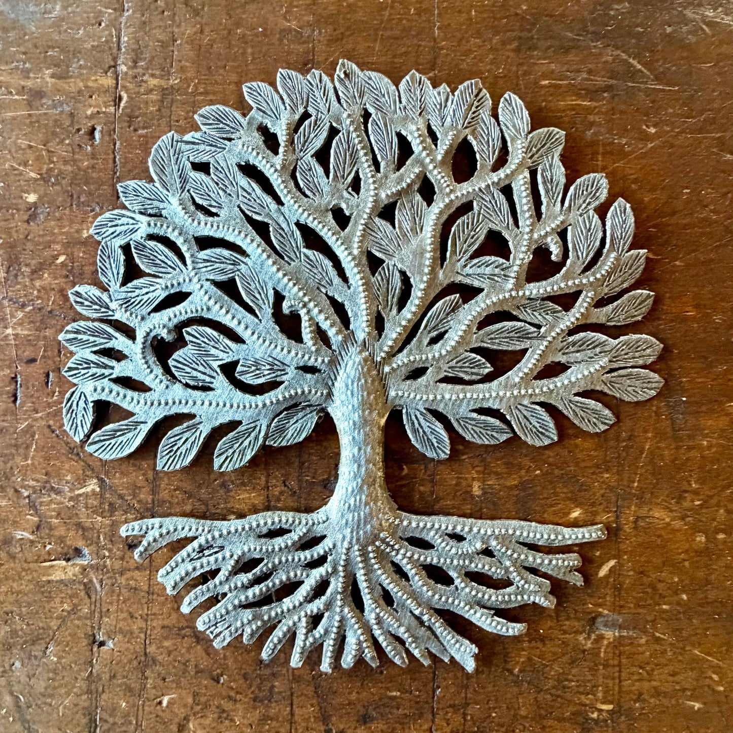 Haitian Tree of Life Metal Wall Art Fair Trade Handmade