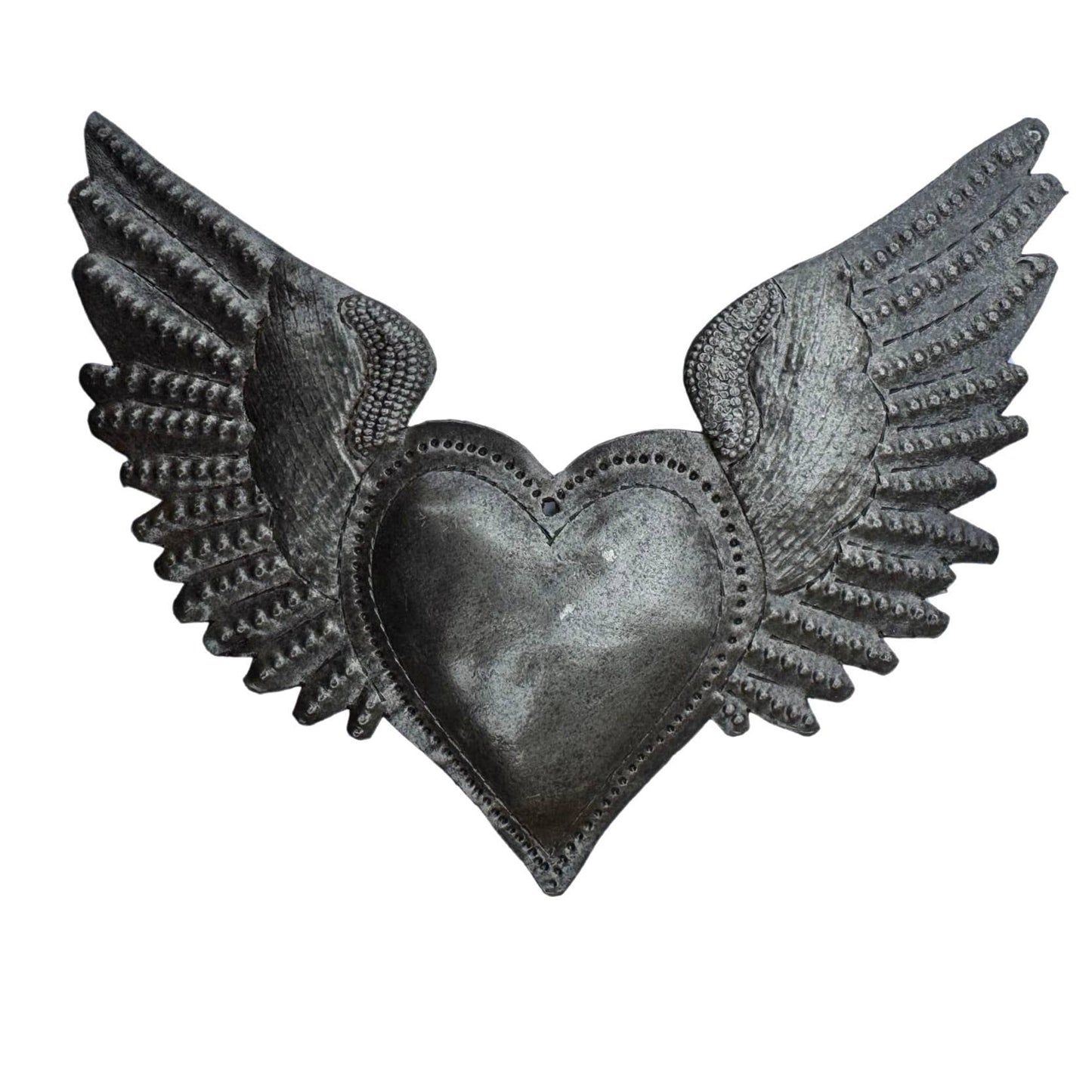 6.5" x 5.5" Flaming Sacred Heart, Milagro, Flaming Heart