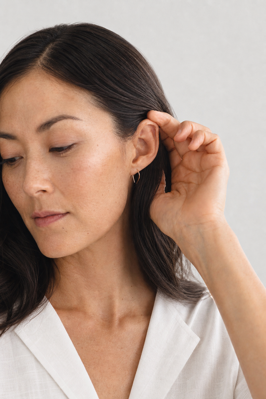 Moab Arch Threader Earrings | Gold Fill