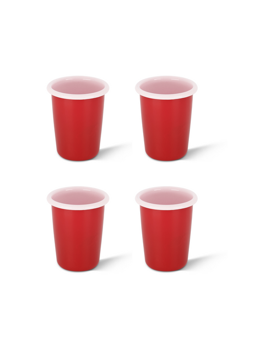 S/4 Small Enamel Tumbler - Two Tone