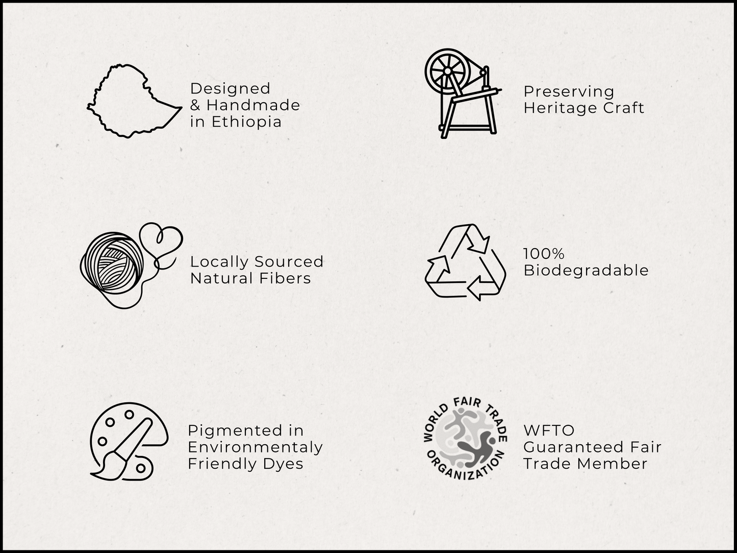 Gonder Handwoven Ethiopian Cotton Table Runner