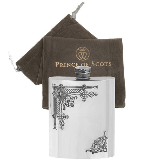Gothic Design Hip Flask