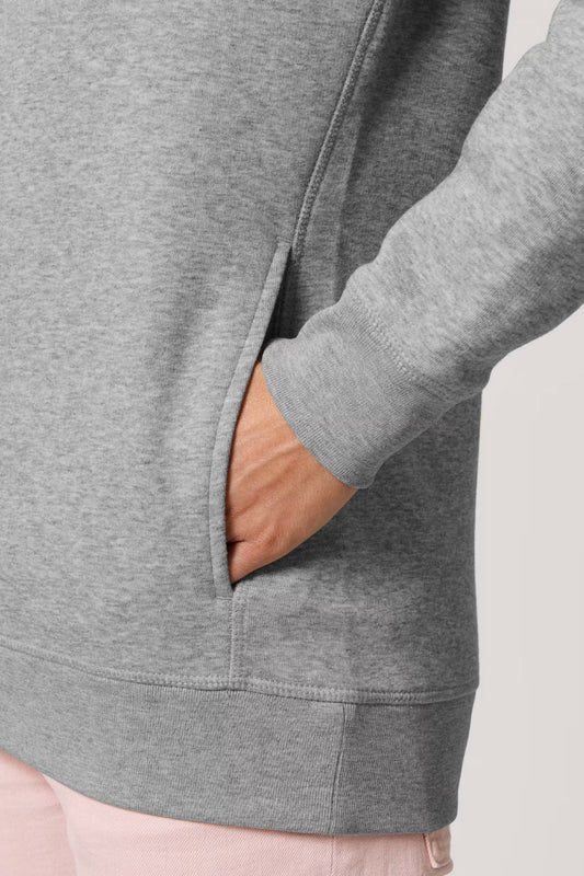 Sudadera orgánica - Gris Jaspeado