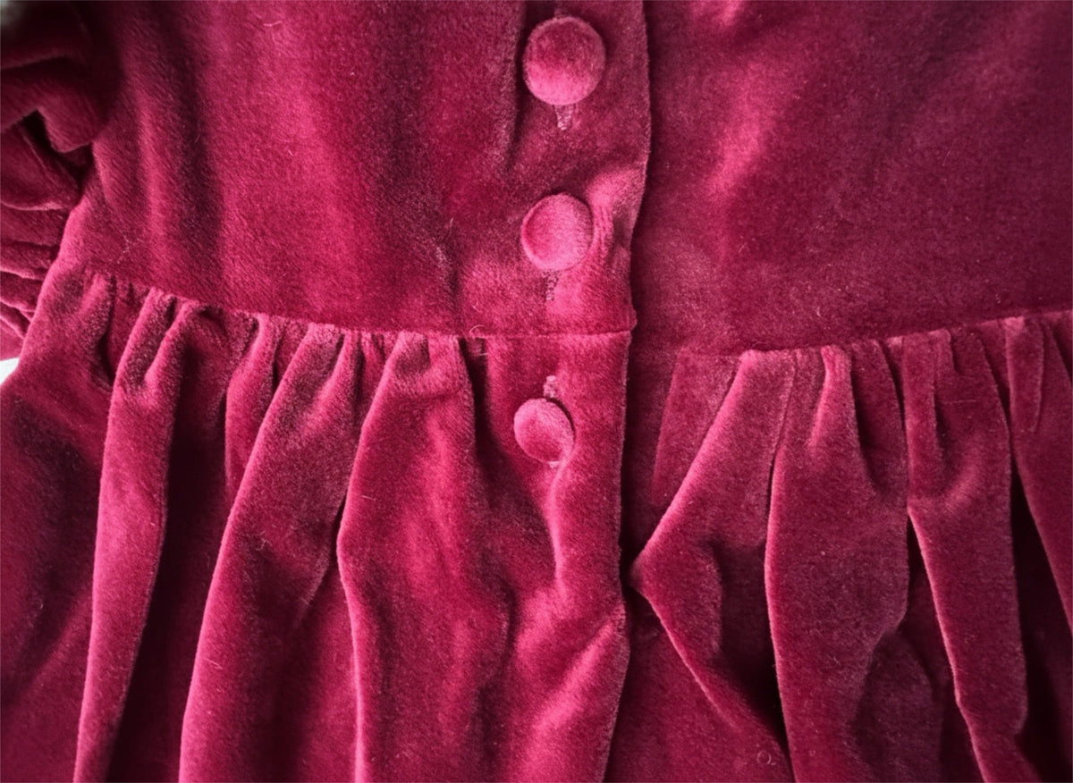 Rosemoor Dress | Winterberry Red Cotton Velvet