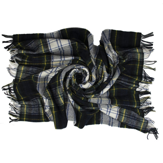 Highland Tweeds Pure New Wool Throw (Dress Gordon)