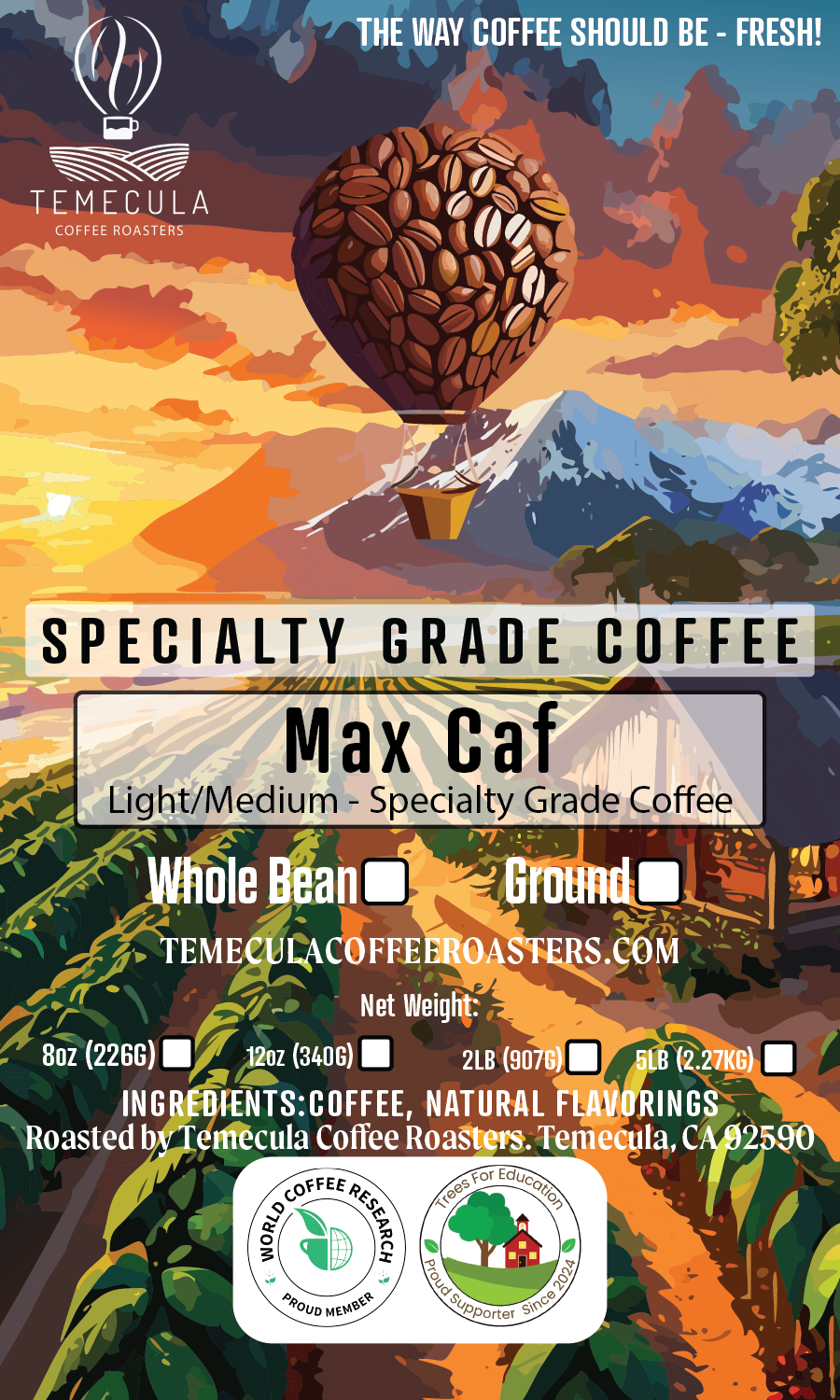 Max Caffeine Blend