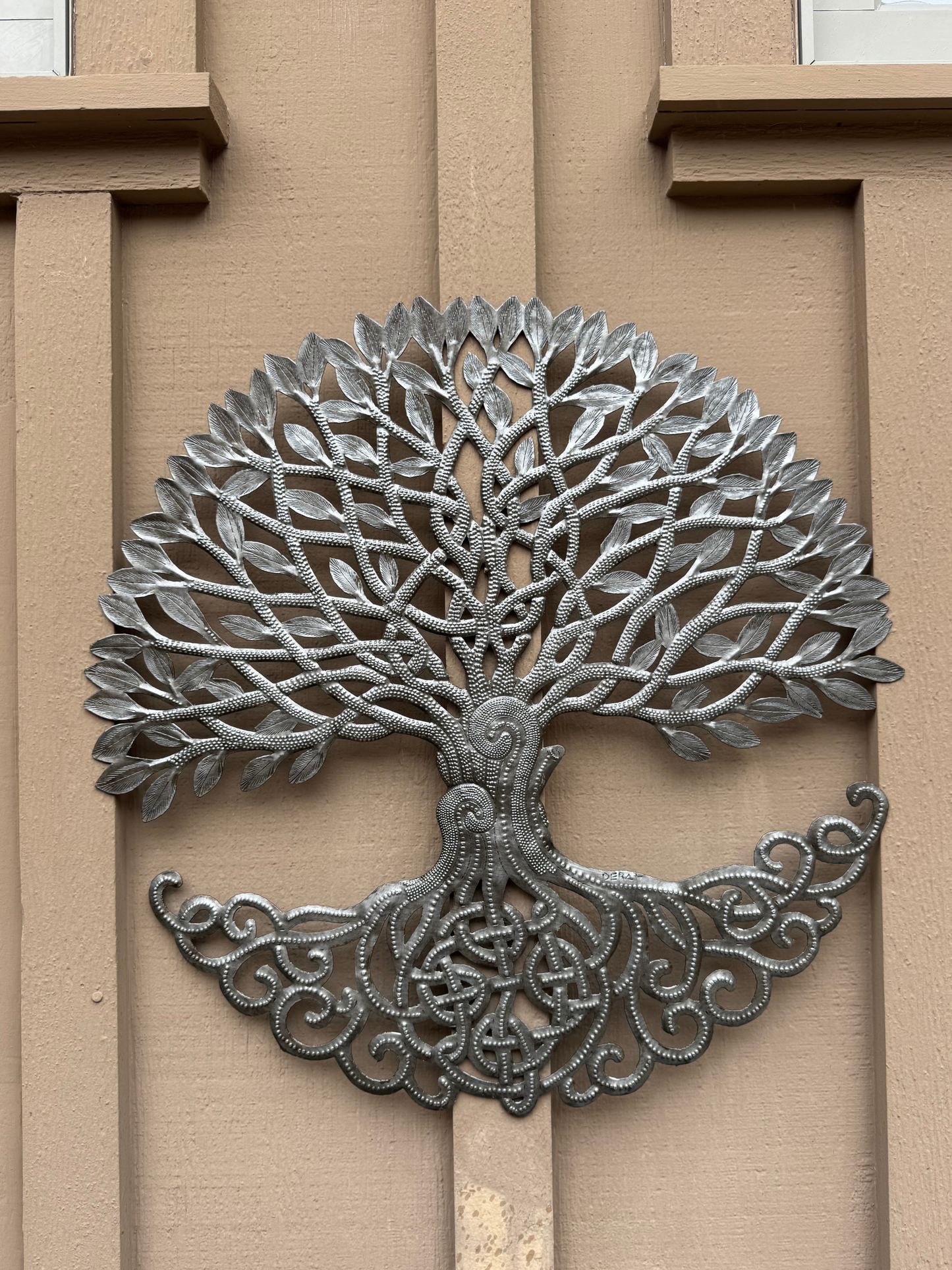 23" Tree of Life Wall Art Celtic Roots Design Handmade