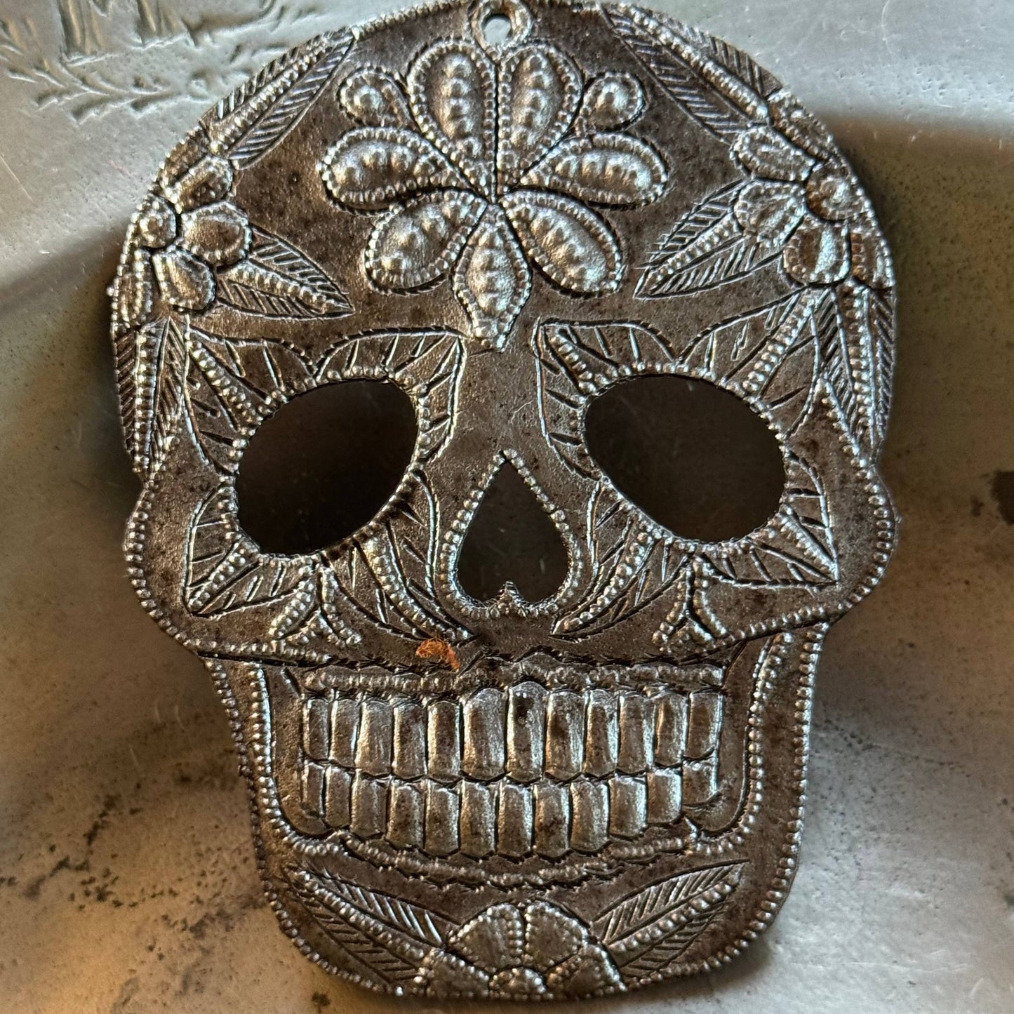 Day of the Dead, Sugar Skull Ornament, Halloween Decor