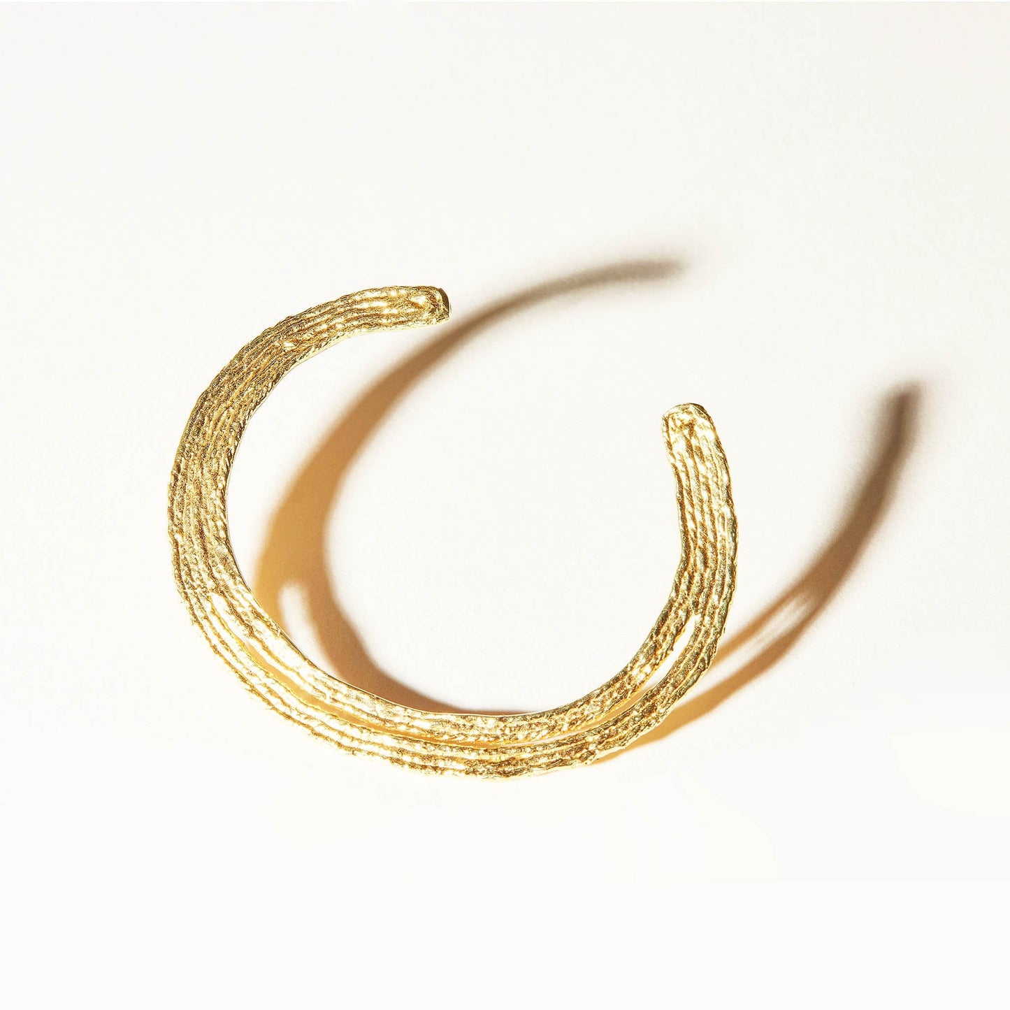 Vija Cuff Bracelet - 14K Gold Plate