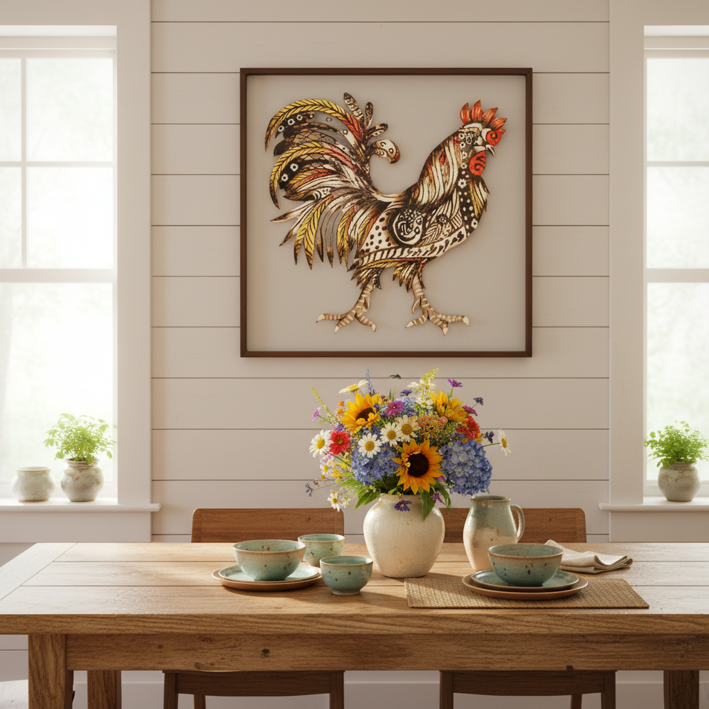 Vivid Rooster
