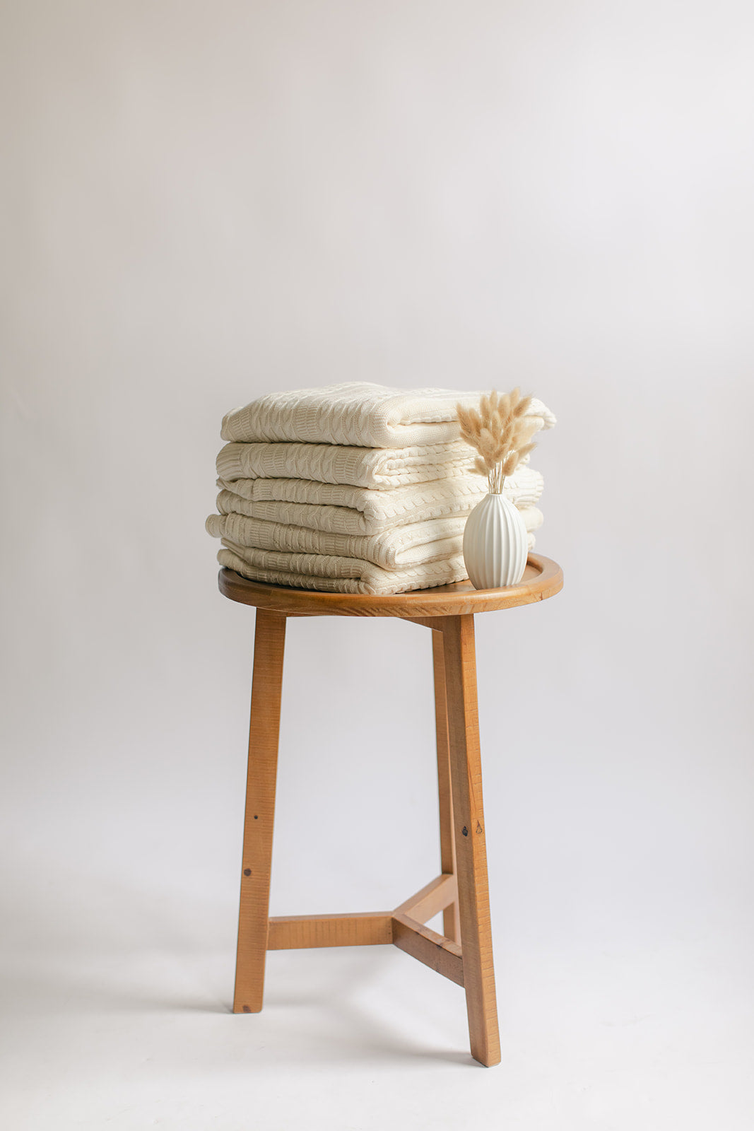Organic Knit Throw Blanket