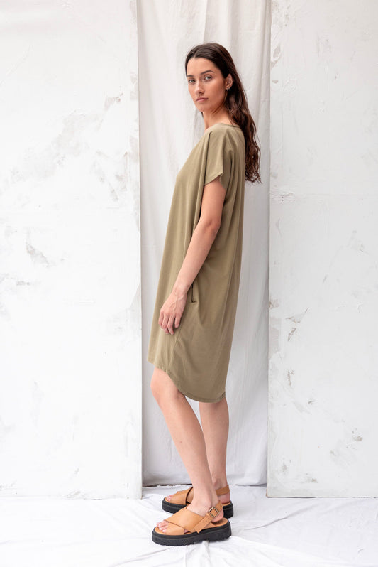 Arc Dress | Olive