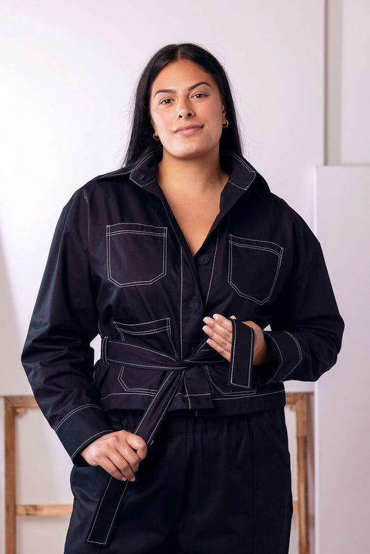 Boston Jacket | Indigo
