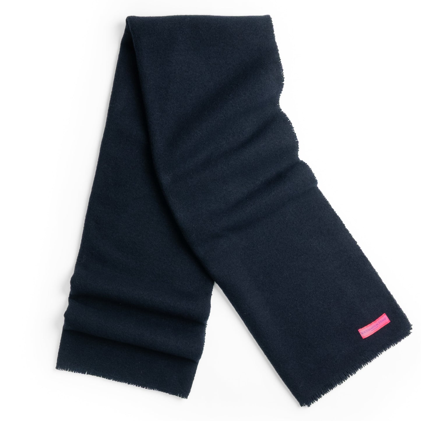 Boucle Extra Fine Merino Wool Throw - Midnight Blue