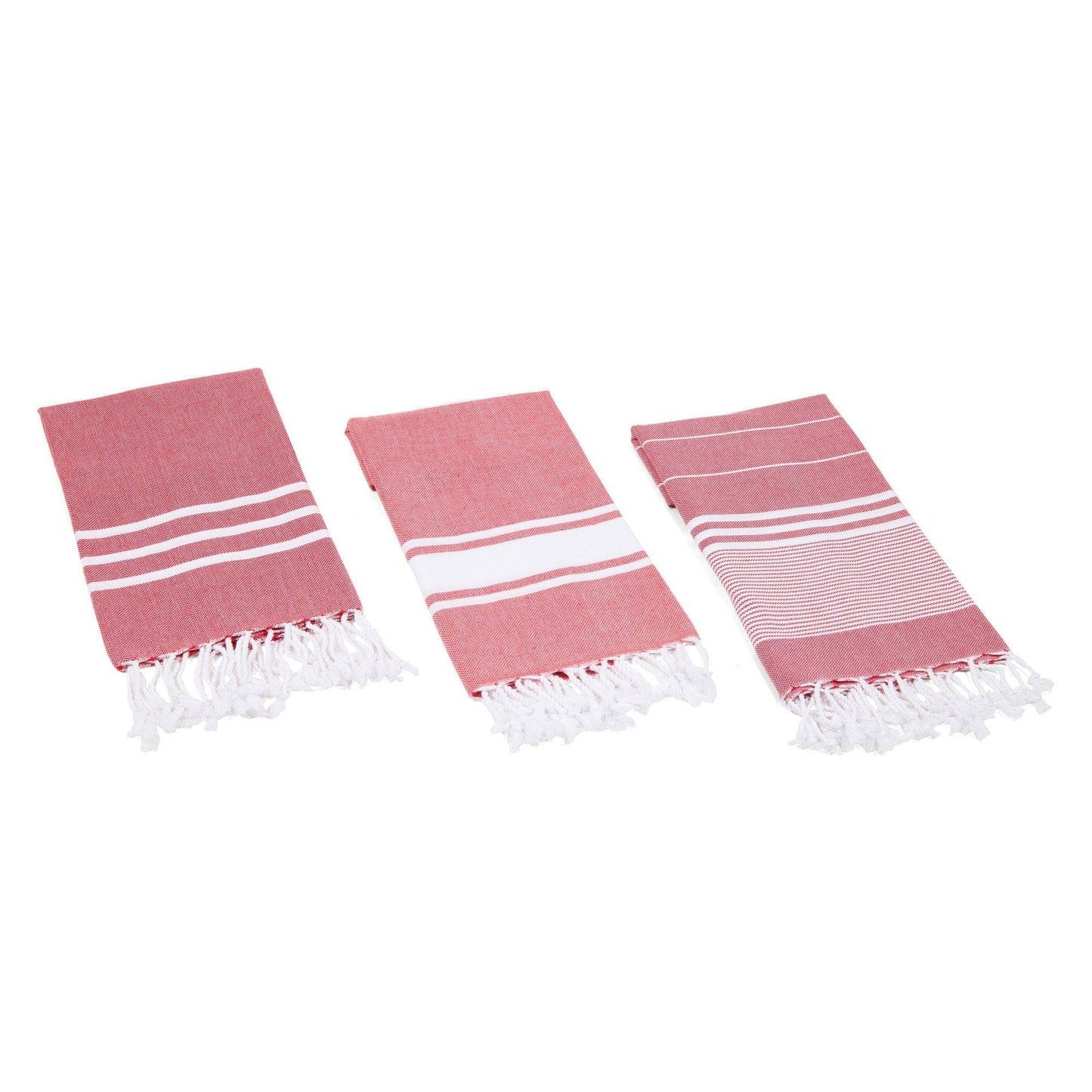 Essential Turkish Hand / Kitchen Towel Set of 3