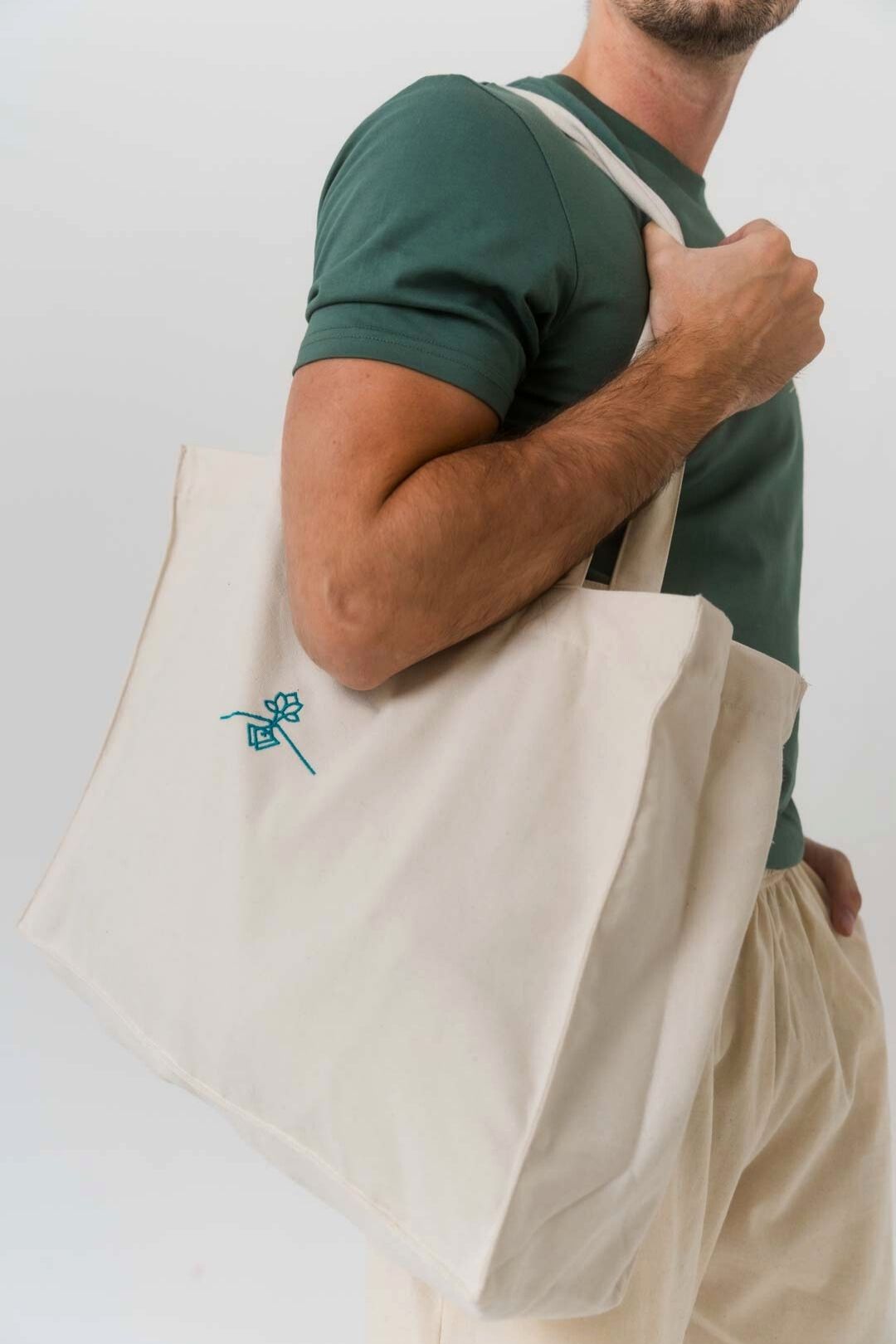 Bolsa reciclada - Natural