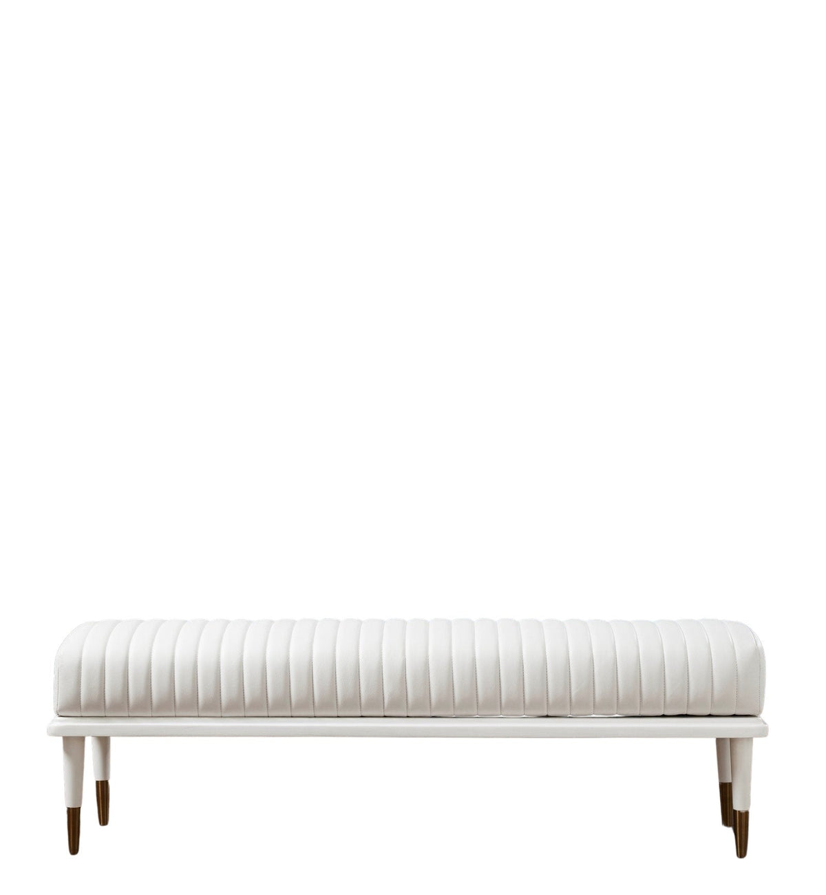 Stanford End-Of-Day Leather Bench