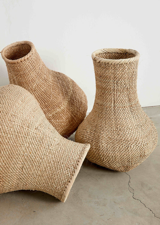 Giant Nongo Ilala Palm Weave Basket