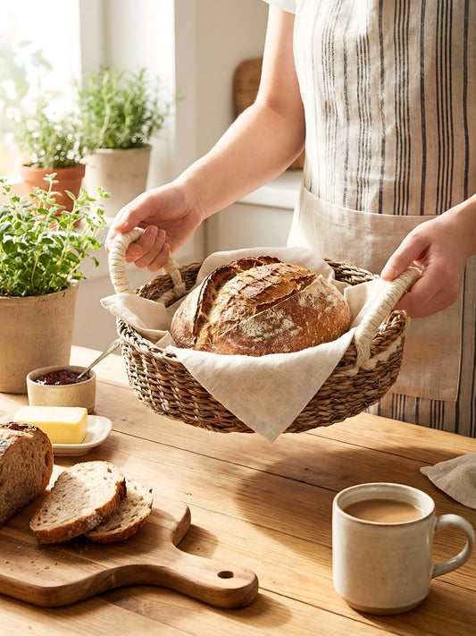 Savar Round Bread Basket