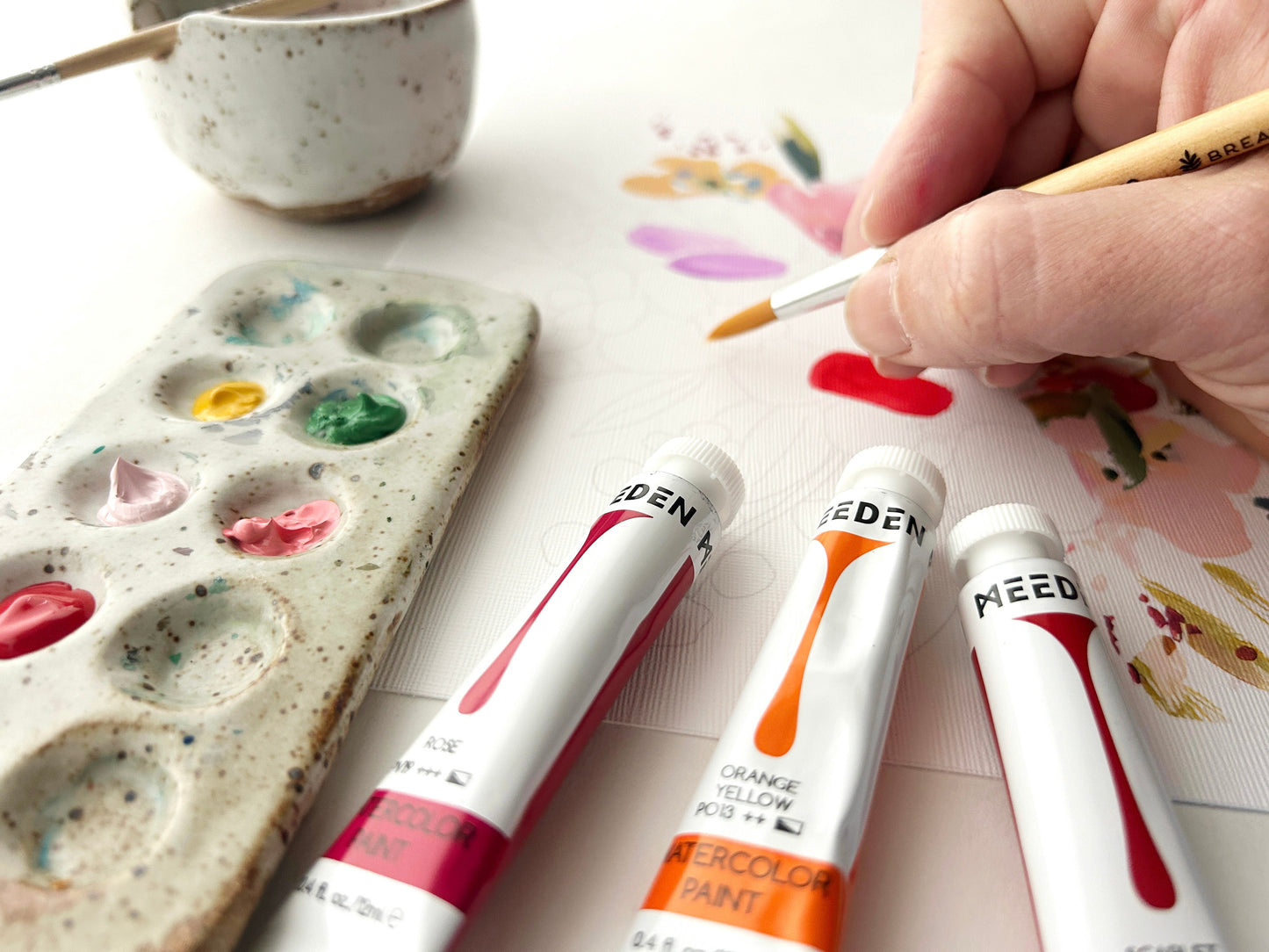 Watercolor Sketch Pad for Slow, Intuitive Painting & Creative Reset