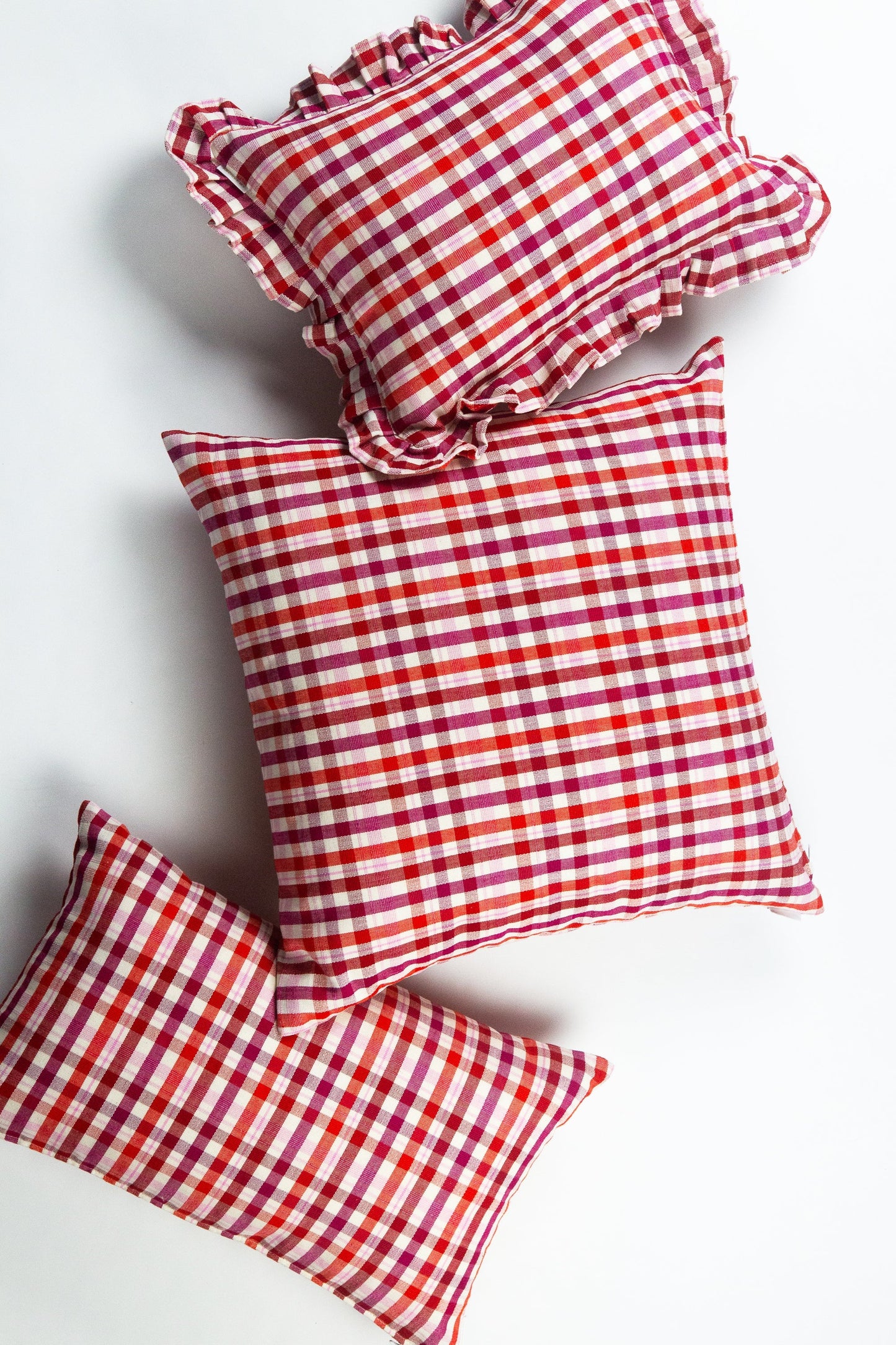 Archive NY Noel Plaid Square Pillow