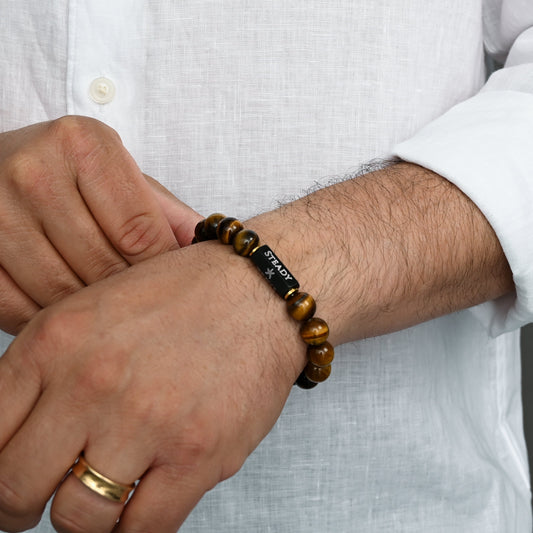 The Pillar Bracelet – Tiger’s Eye