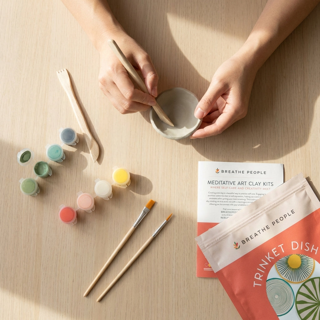 Trinket Dish Air Dry Clay Kit
