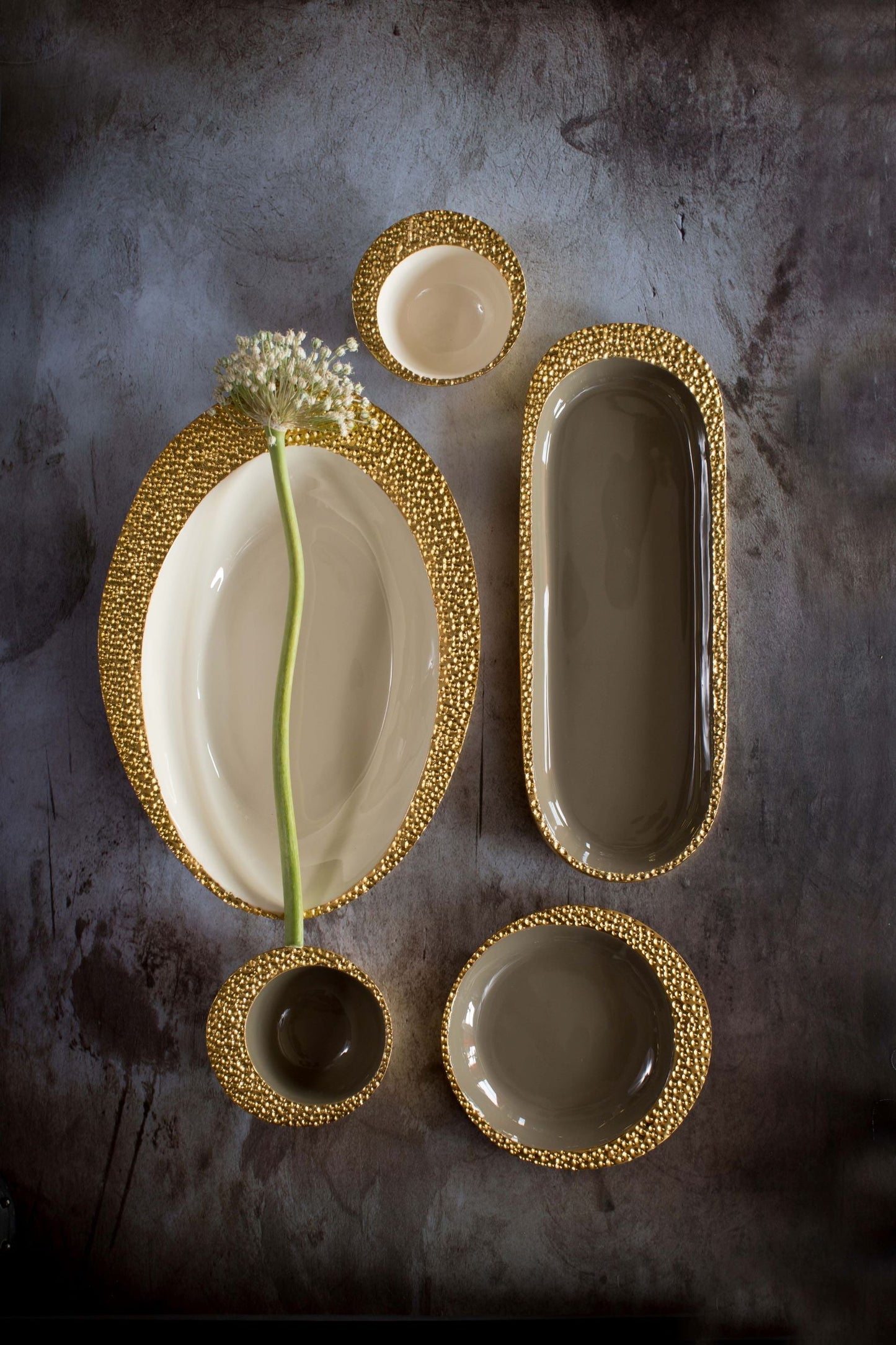 Cosmos Oval Deep Platters
