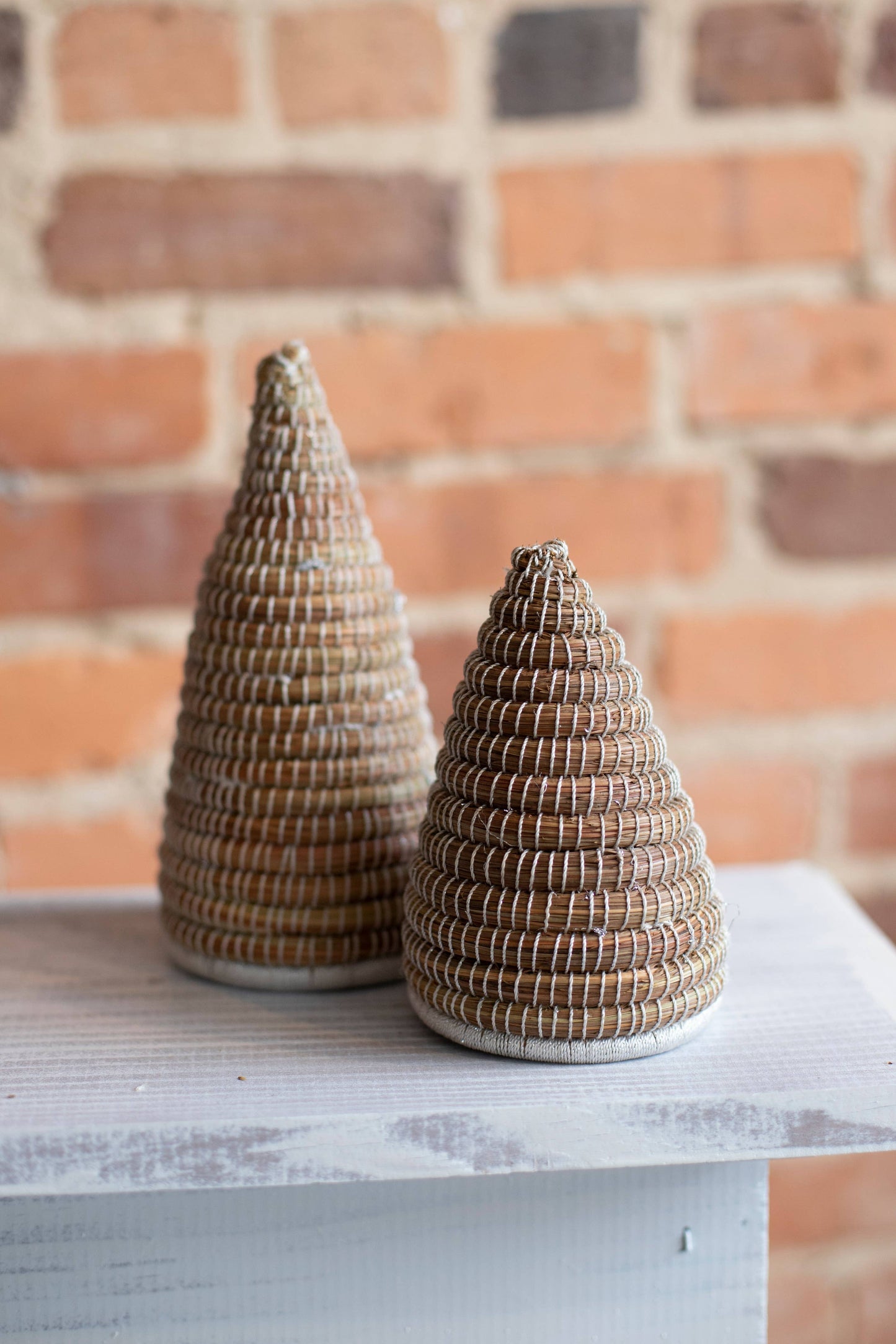 Woven Christmas Trees: Small