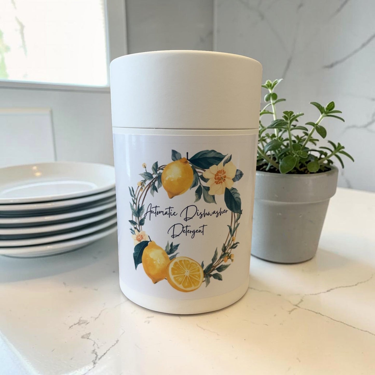 Premium Dishwasher Powder | Oxygen Boost Formula | Plastic-Free Kitchen Cleaner