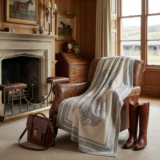 The Royal Mane Throw – Extra-Fine Italian Merino Wool