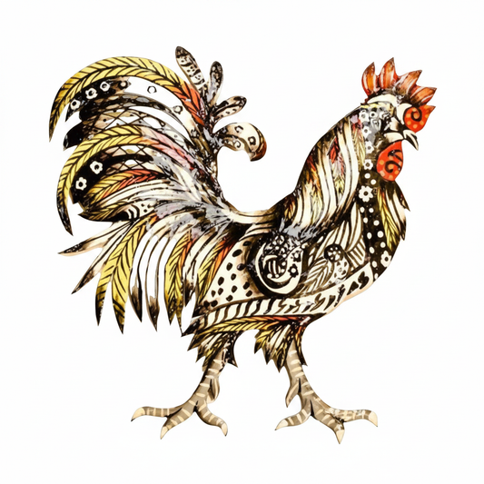 Vivid Rooster
