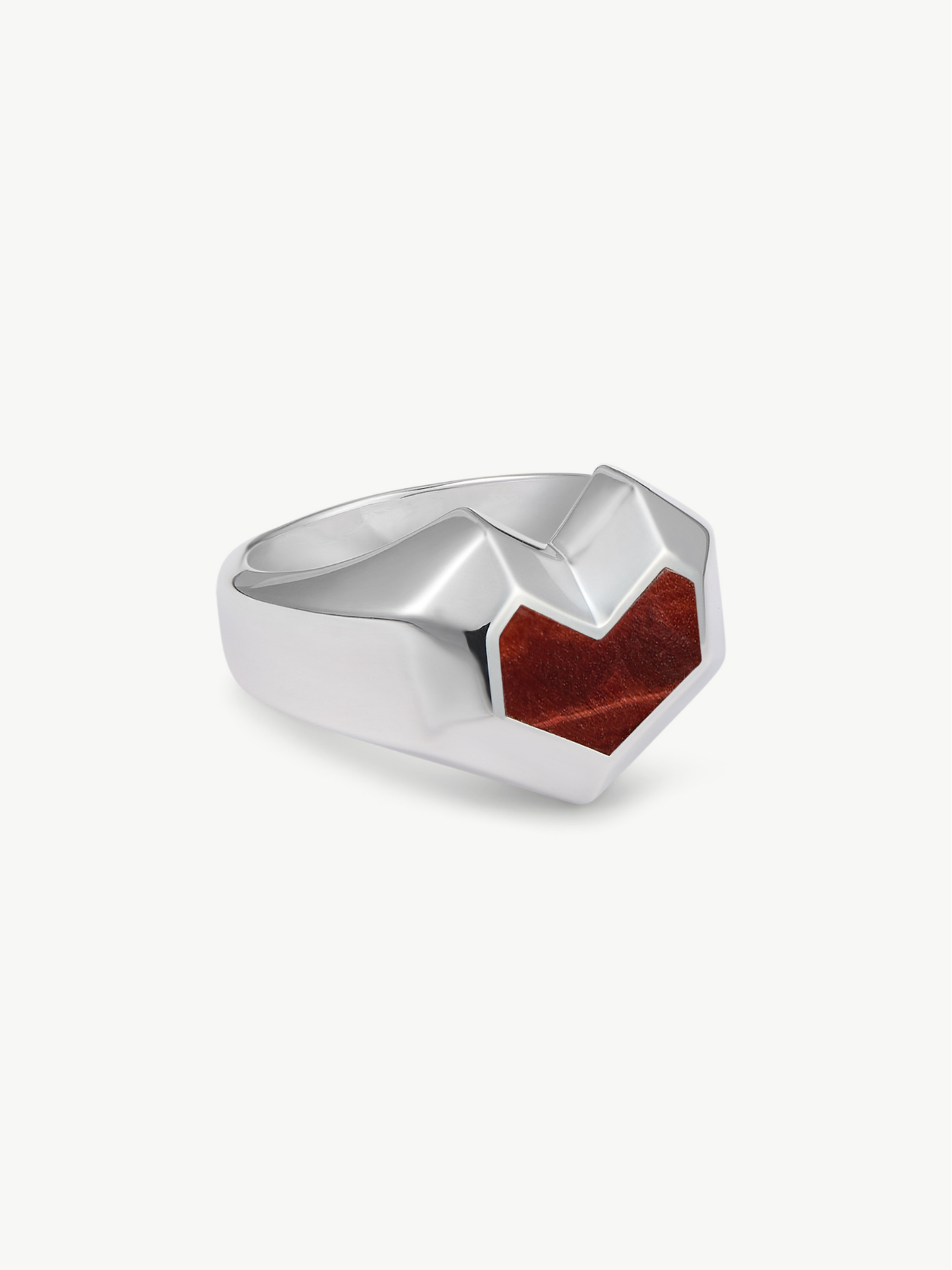 Sterling Silver Tiger Eye ring - Daryl | No More Nobody