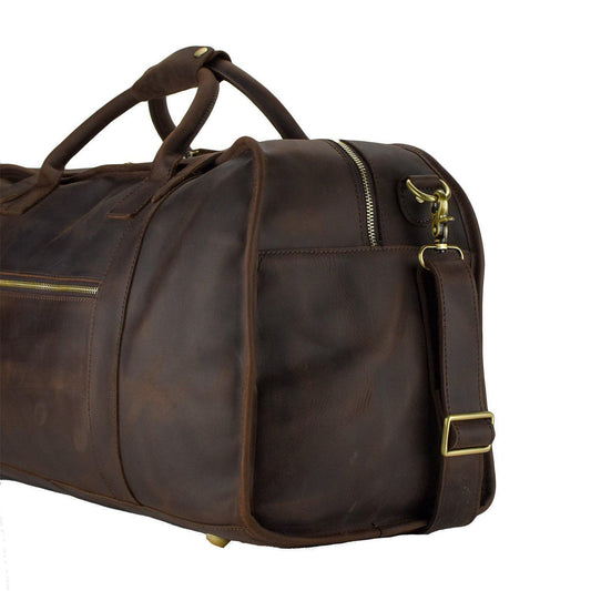 WANDERLUST Large EveryDay Bag ~ Dark Brown ~