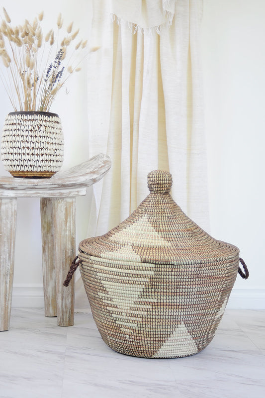 Tribal Design Basket