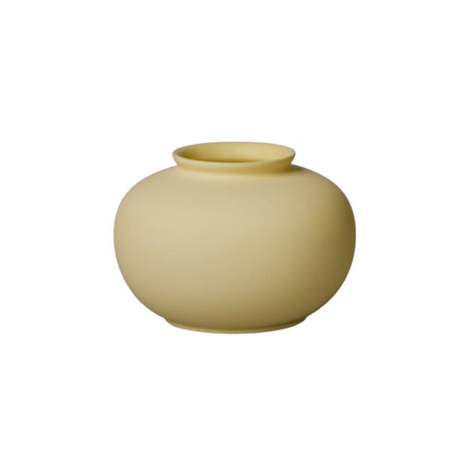 Matte Porcelain Mini Apple Vase