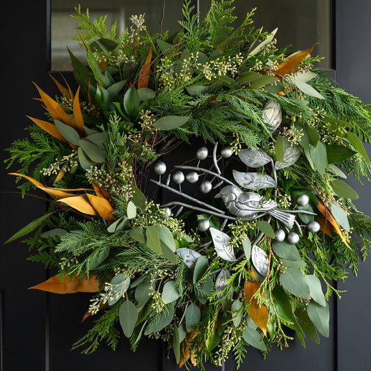 Peace Dove Iron Wreath