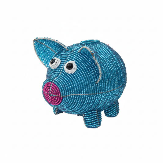 Piggy Bank, Blue (1 Piece)
