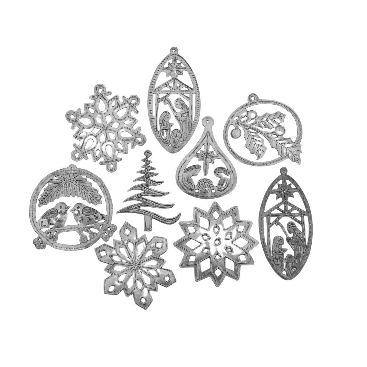 Handmade Haitian One-of-a-Kind Christmas Ornaments
